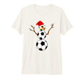 Soccer Coach Referee Soccer Snowman Tri T-Shirt - Minimalist Print Unisex - T-Shirt, Sweatshirt, Hoodie
