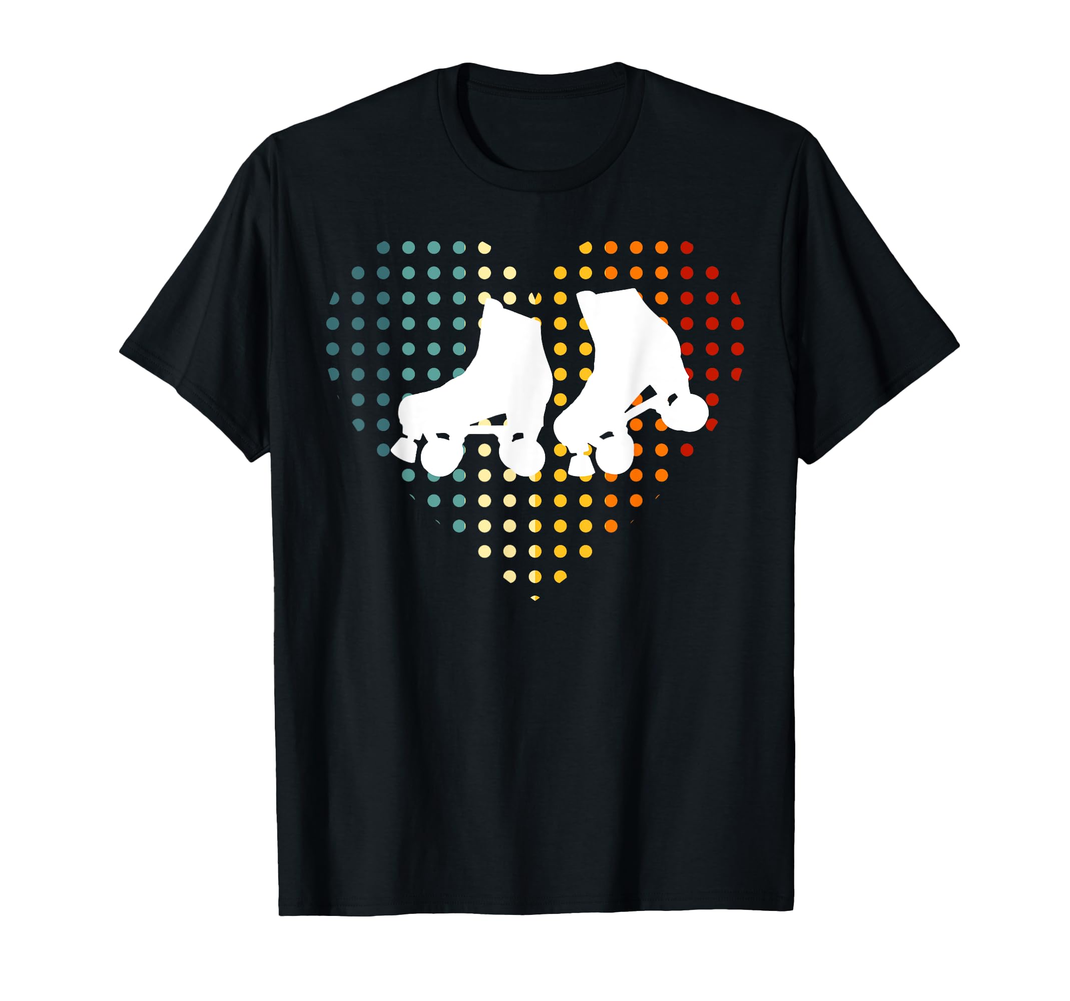 Roller Skating Skate 1970S Disco Ball T-Shirt - Minimalist Print Men Women - T-Shirt, Sweatshirt, Hoodie