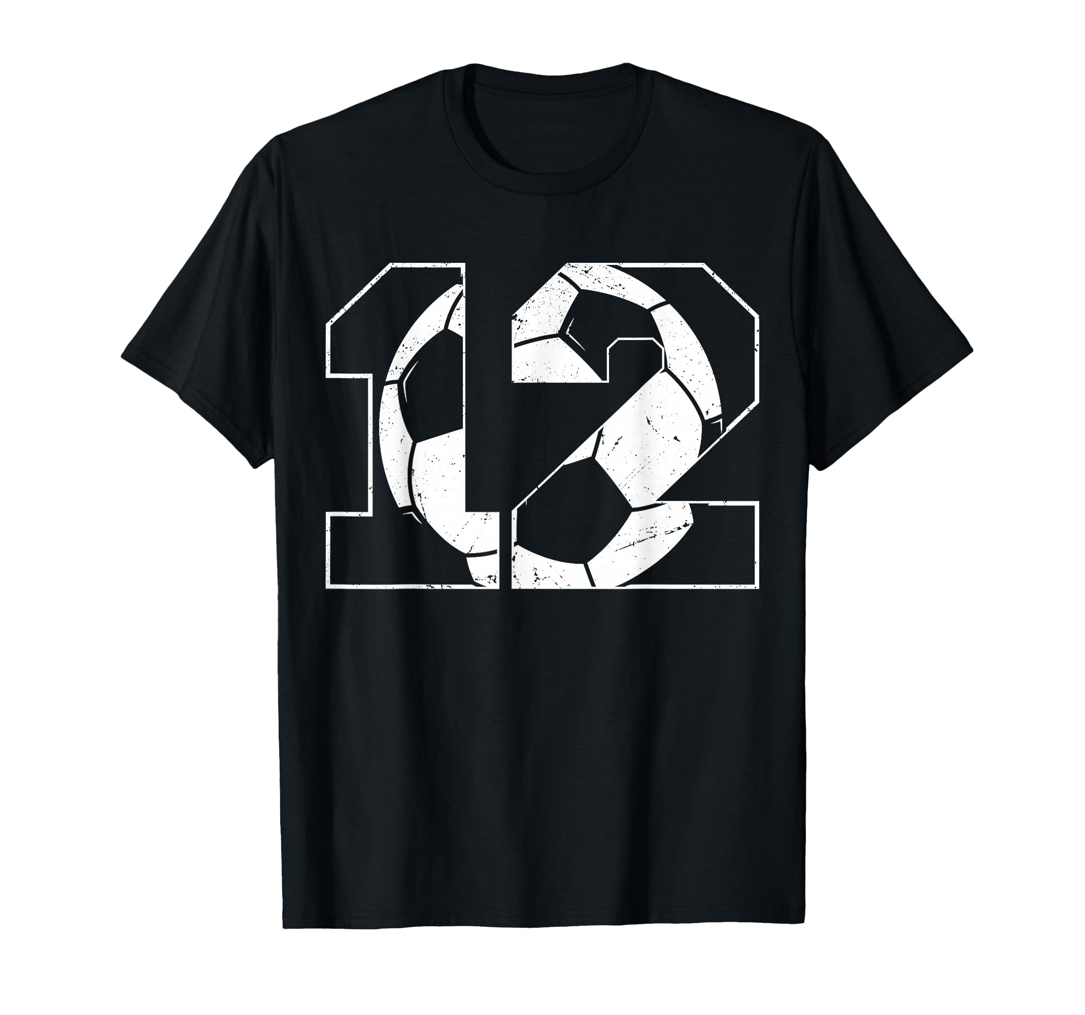 12Th Birthday Soccer Player Football T-Shirt - Novelty Apparel Men Women - T-Shirt, Sweatshirt, Hoodie