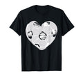 Soccer Heart Player Fan Mom T-Shirt - Minimalist Print Men Women - T-Shirt, Sweatshirt, Hoodie