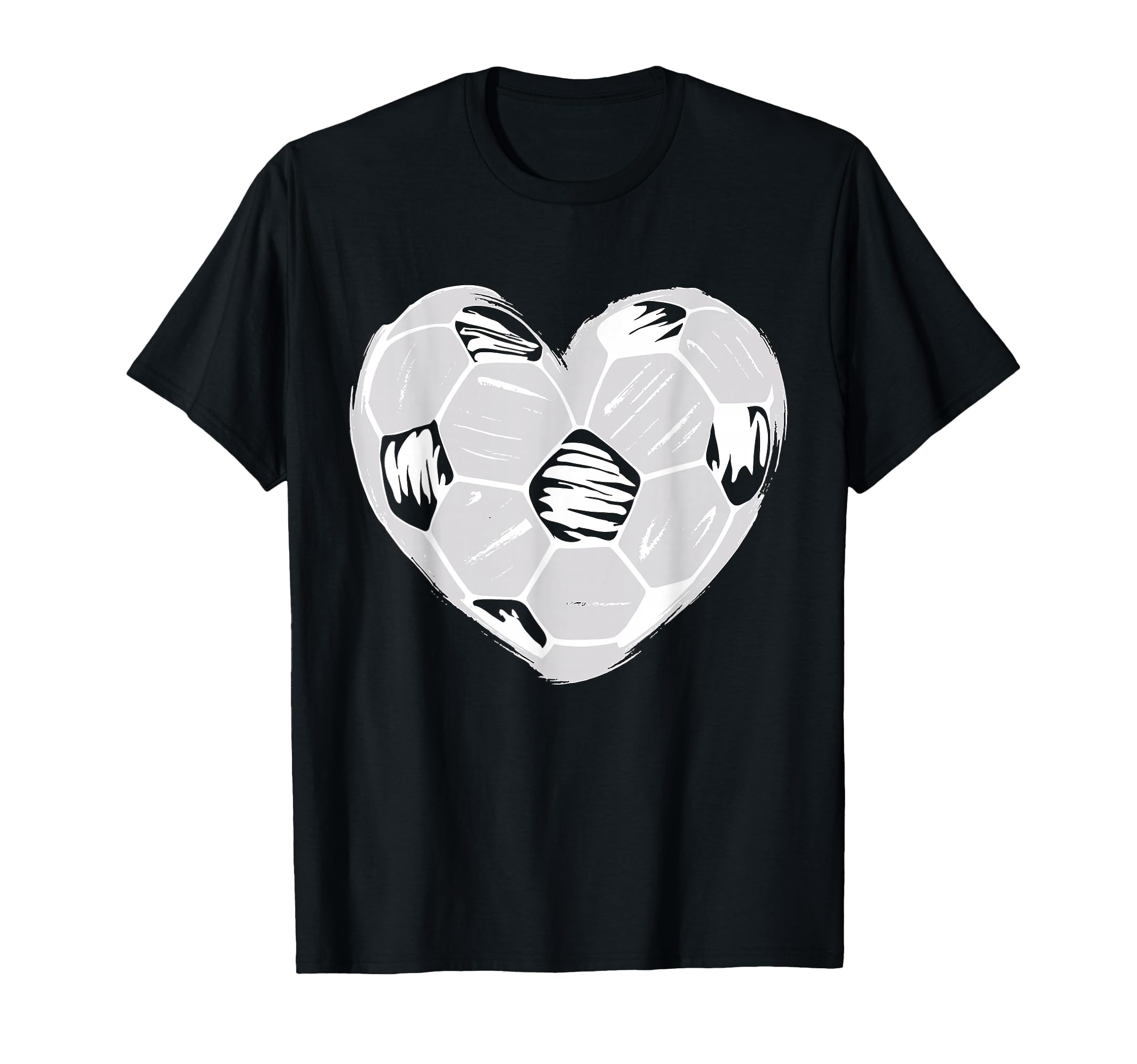 Soccer Heart Player Fan Mom T-Shirt - Minimalist Print Men Women - T-Shirt, Sweatshirt, Hoodie