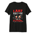 Futsal Player I Just Really Love Futsal T-Shirt - Custom Art Print Unisex - T-Shirt, Sweatshirt, Hoodie