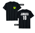 Jamaica Soccer Jamaican Soccer Football T-Shirt - Custom Art Print Unisex - T-Shirt, Sweatshirt, Hoodie