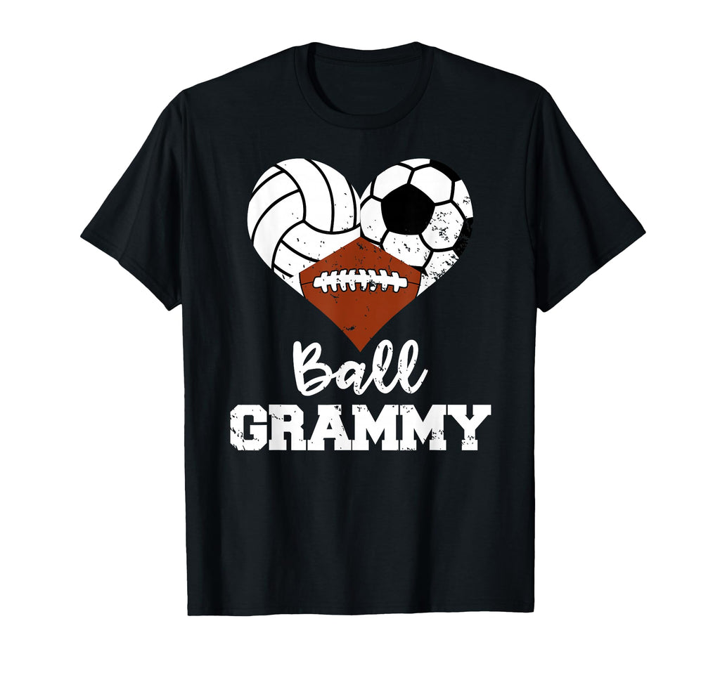 Ball Grammy Heart Funny Volleyball T-Shirt - Novelty Apparel for Adults - T-Shirt, Sweatshirt, Hoodie