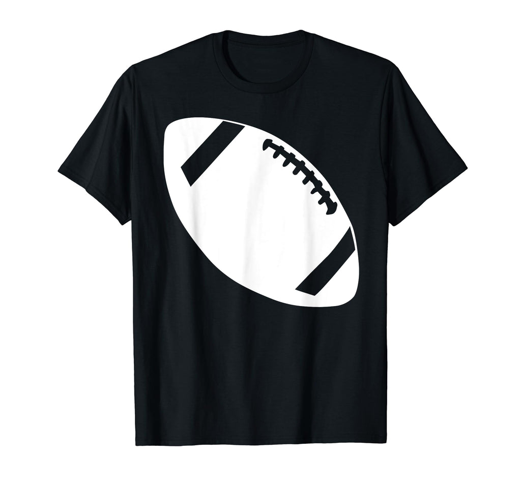 Silhouette American Football Ball T-Shirt - Novelty Apparel Men Women - T-Shirt, Sweatshirt, Hoodie