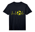 Heartbeat Soccer Ball Performance T-Shirt - Novelty Apparel Men Women - T-Shirt, Sweatshirt, Hoodie