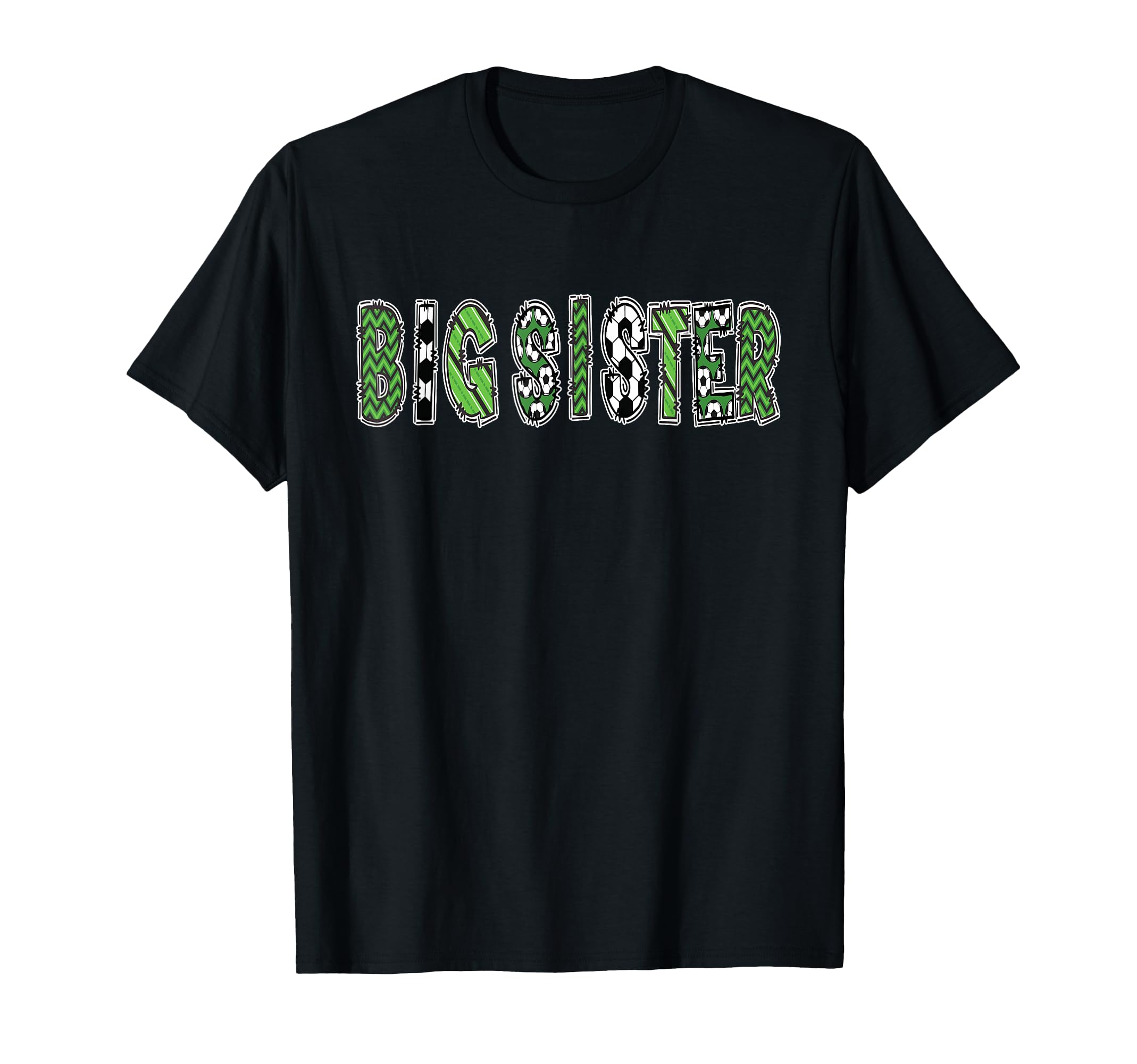 Soccer Big Sister Birthday Party T-Shirt - Aesthetic Graphic Men Women - T-Shirt, Sweatshirt, Hoodie