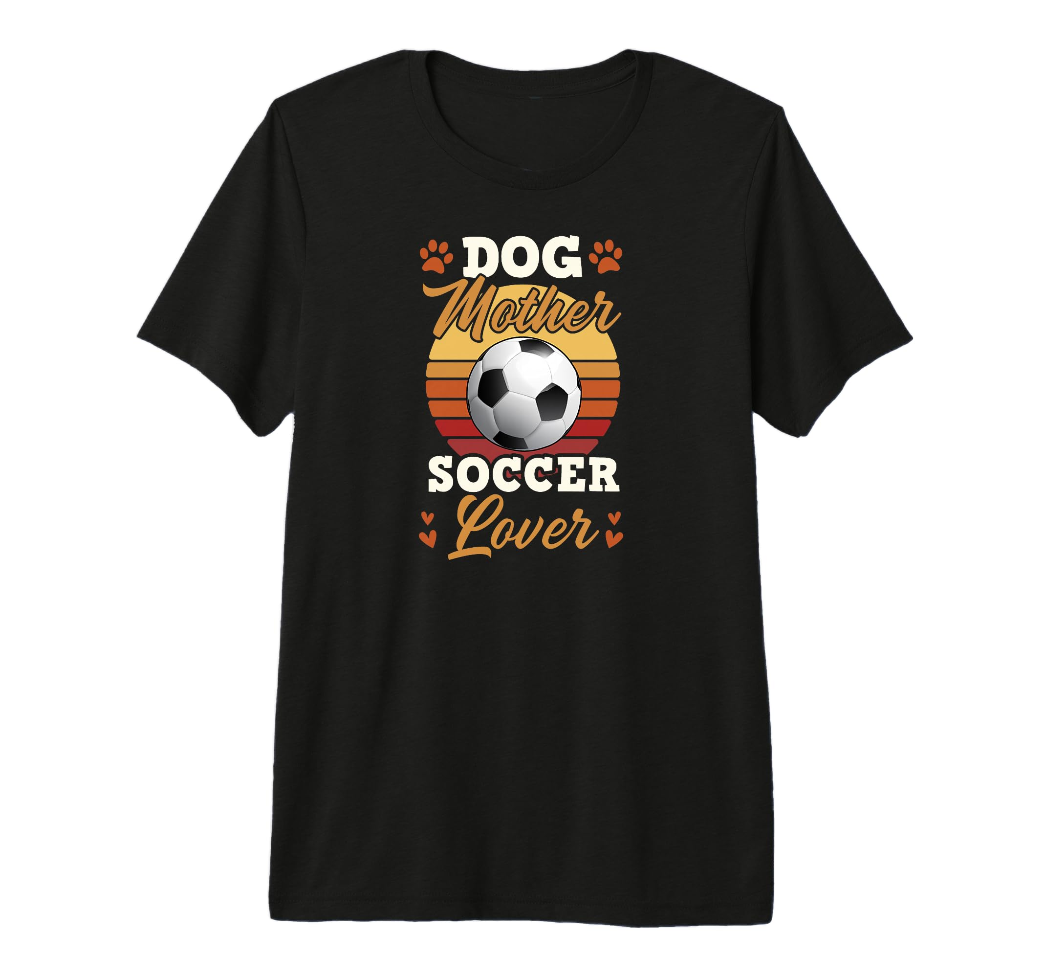 Dog Mother Soccer Lover Tri Blend T-Shirt - Novelty Apparel Men Women - T-Shirt, Sweatshirt, Hoodie