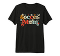 Soccer Mom Mama Wildflower Mothers Day T-Shirt - Graphic Print for Adults - T-Shirt, Sweatshirt, Hoodie