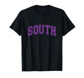 Purple South Team Colors Spirit T-Shirt - Custom Art Print for Adults - T-Shirt, Sweatshirt, Hoodie