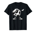 Dabbing Soccer Ball Soccer Sports Player T-Shirt - Novelty Apparel Unisex - T-Shirt, Sweatshirt, Hoodie