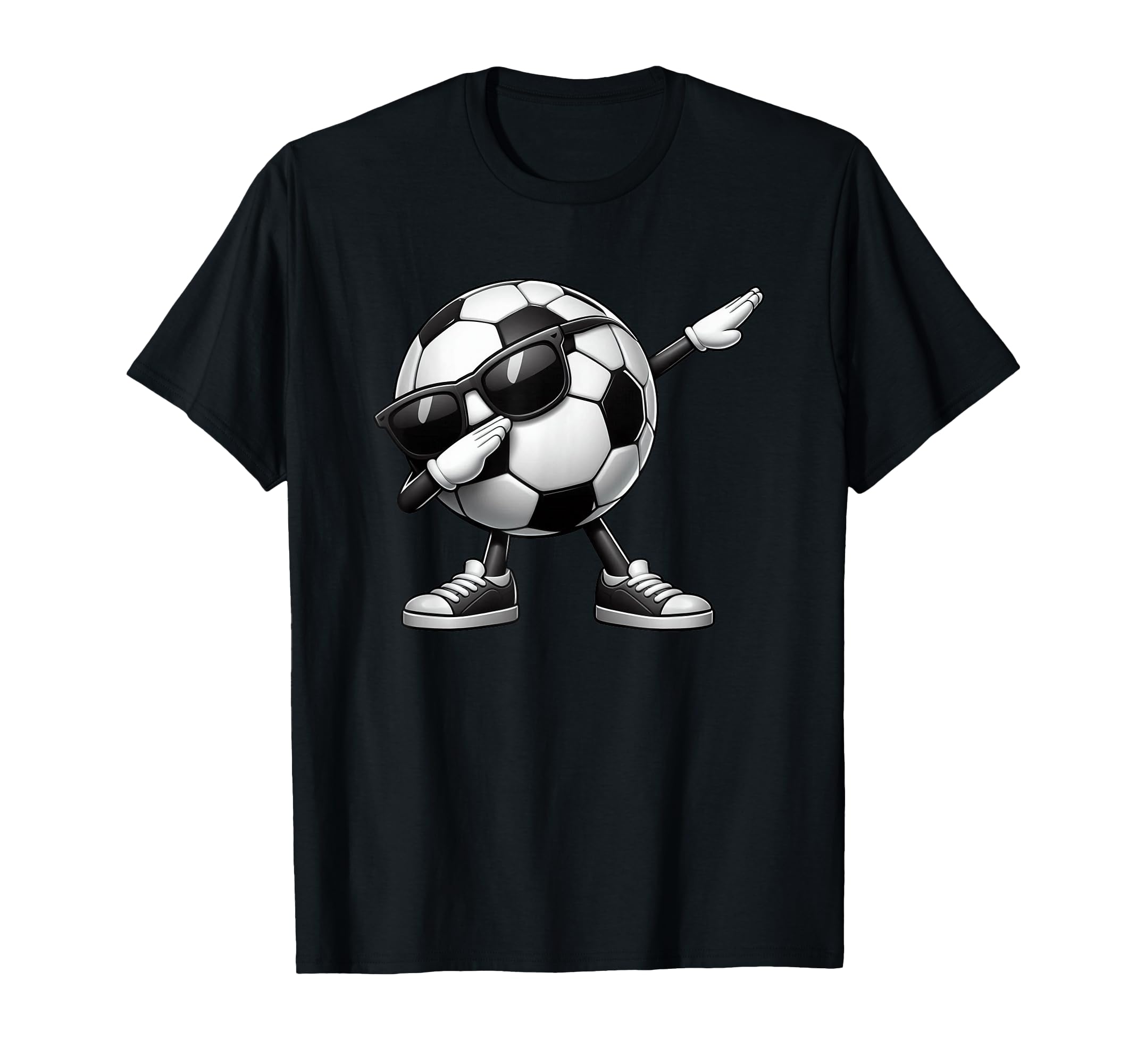 Dabbing Soccer Ball Soccer Sports Player T-Shirt - Novelty Apparel Unisex - T-Shirt, Sweatshirt, Hoodie