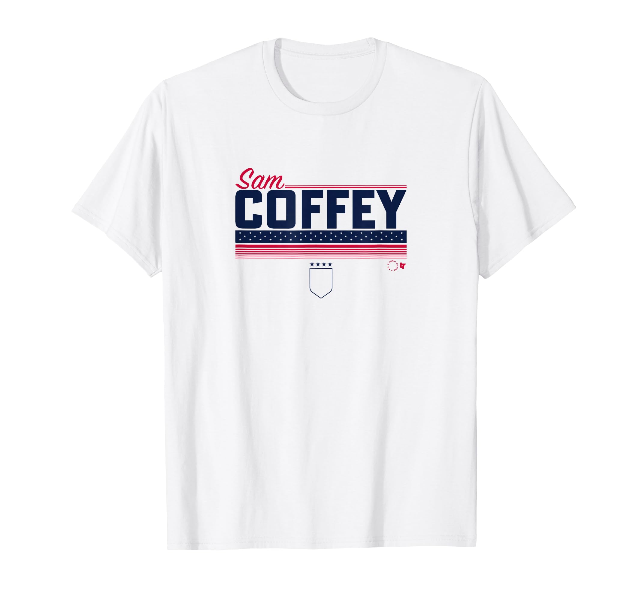 Sam Coffey Uswntpa Stripe Usa Soccer T-Shirt - Novelty Apparel Unisex - T-Shirt, Sweatshirt, Hoodie