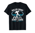 Skates Roller Skating Roller Derby Hair T-Shirt - Graphic Print Unisex - T-Shirt, Sweatshirt, Hoodie