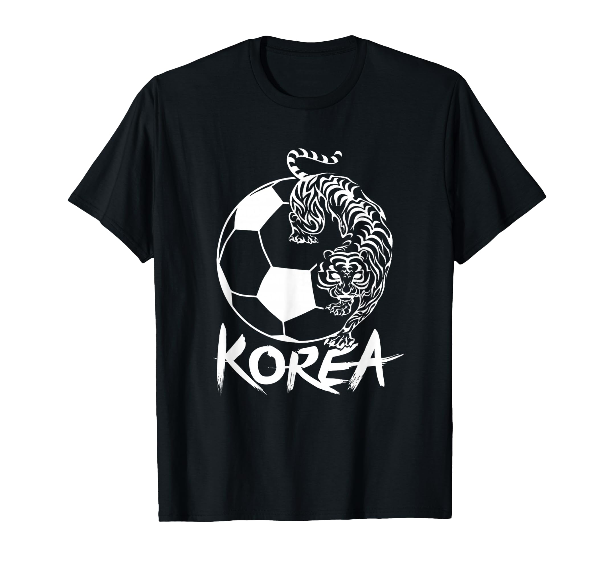 South Korean Soccer Football Fan Tiger T-Shirt - Novelty Apparel for Adults - T-Shirt, Sweatshirt, Hoodie