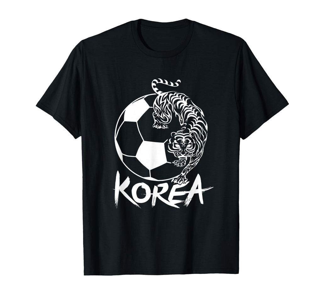 South Korean Soccer Football Fan Tiger T-Shirt - Aesthetic Graphic Unisex - T-Shirt, Sweatshirt, Hoodie