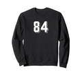 Number 84 80S 90S Soccer Team Jersey Sweatshirt - Novelty Apparel Unisex - T-Shirt, Sweatshirt, Hoodie