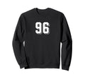 Number 96 80S 90S Soccer Team Sweatshirt - Fun Novelty Design Unisex - T-Shirt, Sweatshirt, Hoodie