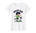 Soccer Hair Dont Care Soccer T-Shirt - Aesthetic Graphic Unisex - T-Shirt, Sweatshirt, Hoodie