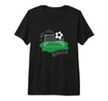 Soccer Goals Football Net Tri Blend T-Shirt - Custom Art Print Unisex - T-Shirt, Sweatshirt, Hoodie