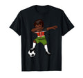 Dabbing Soccer Kenya Kenyan Nairobi T-Shirt - Unique Graphic for Adults - T-Shirt, Sweatshirt, Hoodie