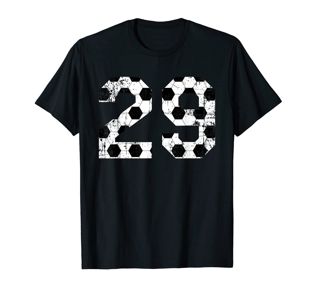 Soccer 29 Jersey Number T-Shirt - Minimalist Print Men Women - T-Shirt, Sweatshirt, Hoodie