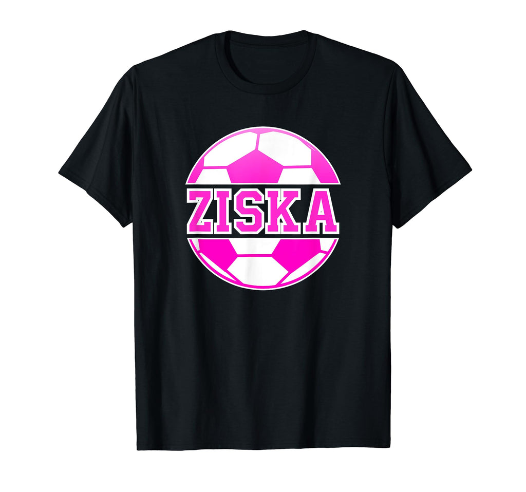 Ziska Name Soccer Play Football Sports T-Shirt - Graphic Print Men Women - T-Shirt, Sweatshirt, Hoodie