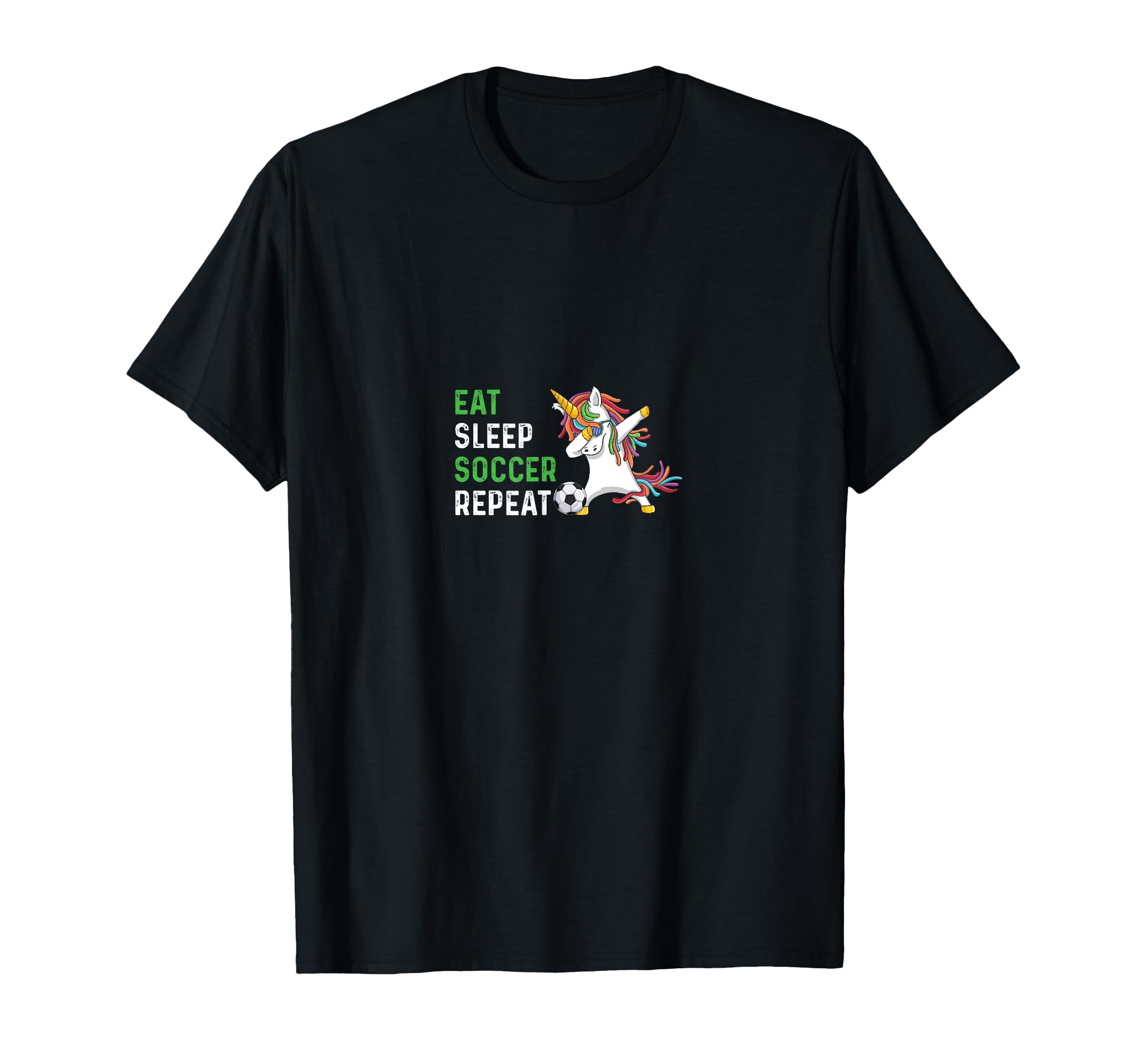 Funny Eat Sleep Soccer Repeat T-Shirt - Novelty Apparel for Adults - T-Shirt, Sweatshirt, Hoodie