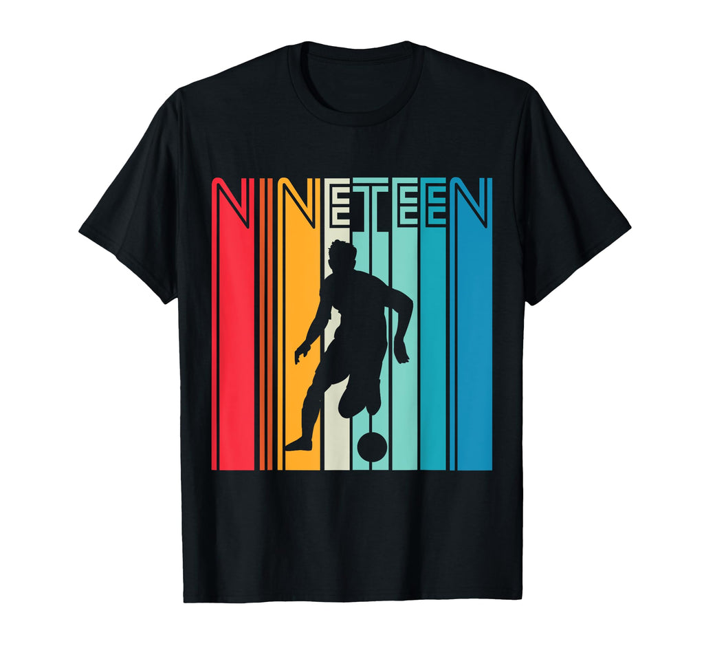 19 Years Soccer Gift 19Th Birthday T-Shirt - Unique Graphic Men Women - T-Shirt, Sweatshirt, Hoodie