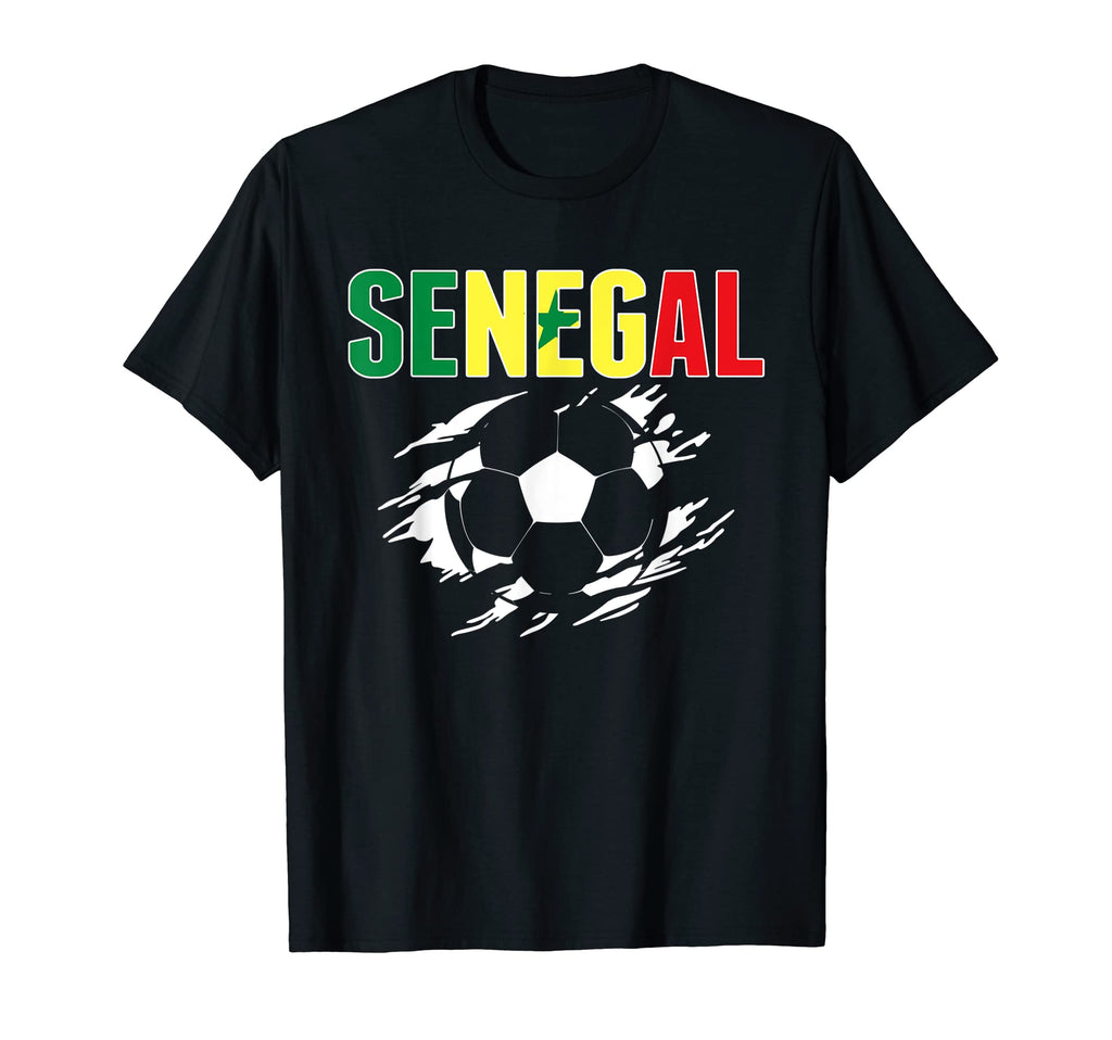 Senegal Soccer Lovers Jersey Support T-Shirt - Trendy Graphic Unisex - T-Shirt, Sweatshirt, Hoodie