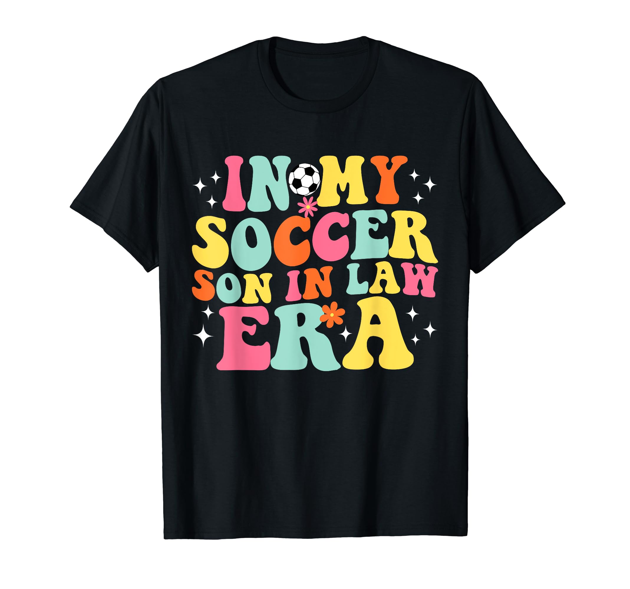 My Soccer Son Law Era Game Day Groovy T-Shirt - Graphic Print for Adults - T-Shirt, Sweatshirt, Hoodie