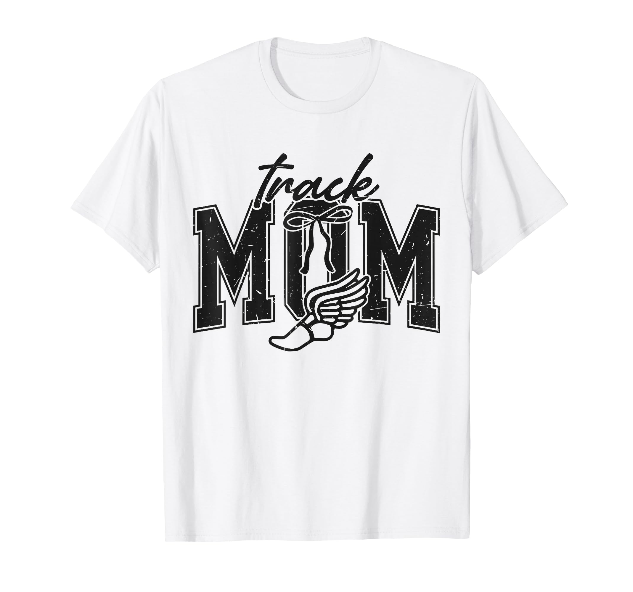 Track Mom Track Mama Game Day T-Shirt - Casual Everyday Wear Men Women - T-Shirt, Sweatshirt, Hoodie