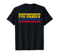 Colombia Colombian Flag Sport Soccer T-Shirt - Trendy Graphic Men Women - T-Shirt, Sweatshirt, Hoodie