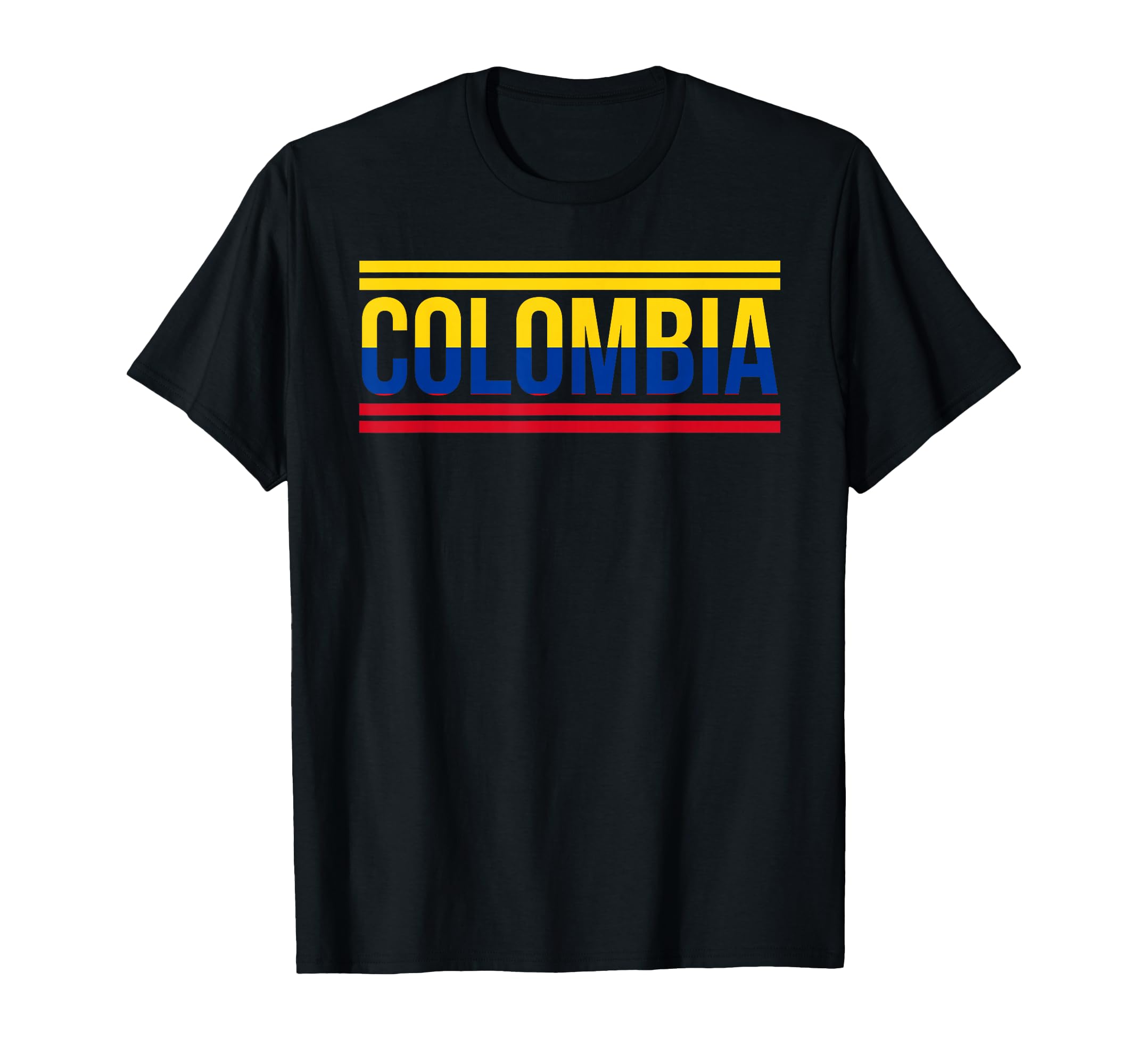 Colombia Colombian Flag Sport Soccer T-Shirt - Trendy Graphic Men Women - T-Shirt, Sweatshirt, Hoodie
