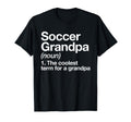 Soccer Grandpa Definition Funny Sports T-Shirt - Unique Graphic for Adults - T-Shirt, Sweatshirt, Hoodie
