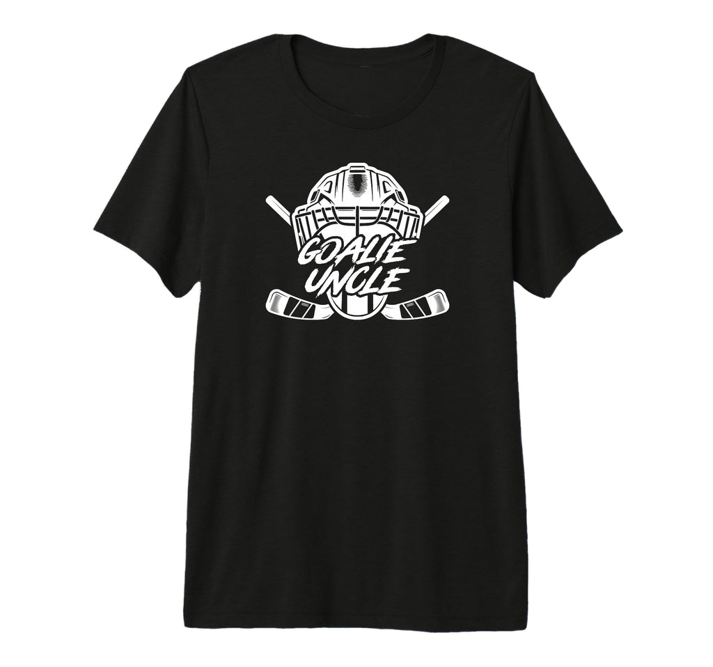 Mens Ice Hockey Goalie Uncle T-Shirt - Casual Everyday Wear Men Women - T-Shirt, Sweatshirt, Hoodie