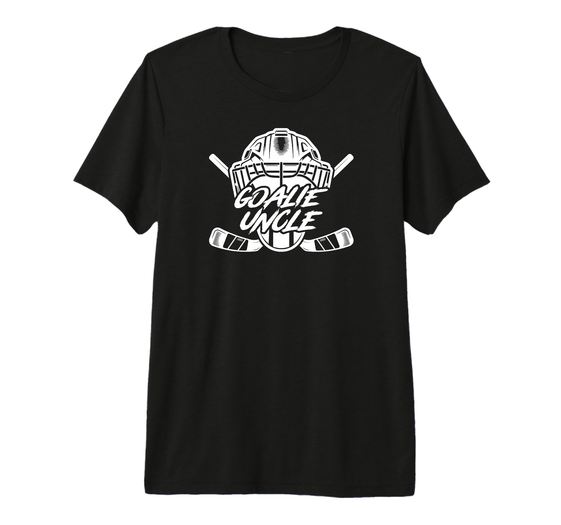 Mens Ice Hockey Goalie Uncle T-Shirt - Casual Everyday Wear Men Women - T-Shirt, Sweatshirt, Hoodie