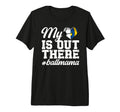 My Heart Is Out There Ball Mama Soccer T-Shirt - Unique Graphic for Adults - T-Shirt, Sweatshirt, Hoodie