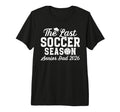 Mens Last Soccer Season Soccer Senior T-Shirt - Minimalist Print Unisex - T-Shirt, Sweatshirt, Hoodie