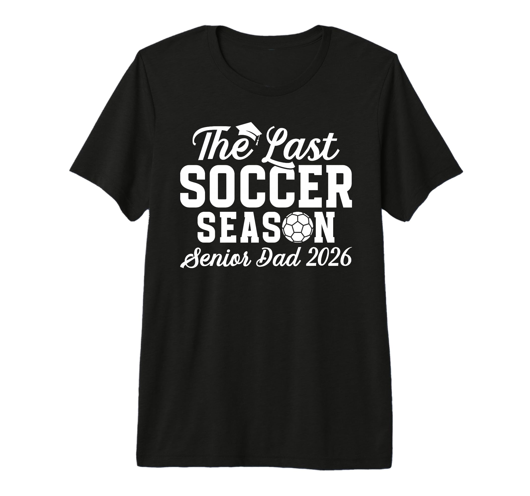 Mens Last Soccer Season Soccer Senior T-Shirt - Minimalist Print Unisex - T-Shirt, Sweatshirt, Hoodie