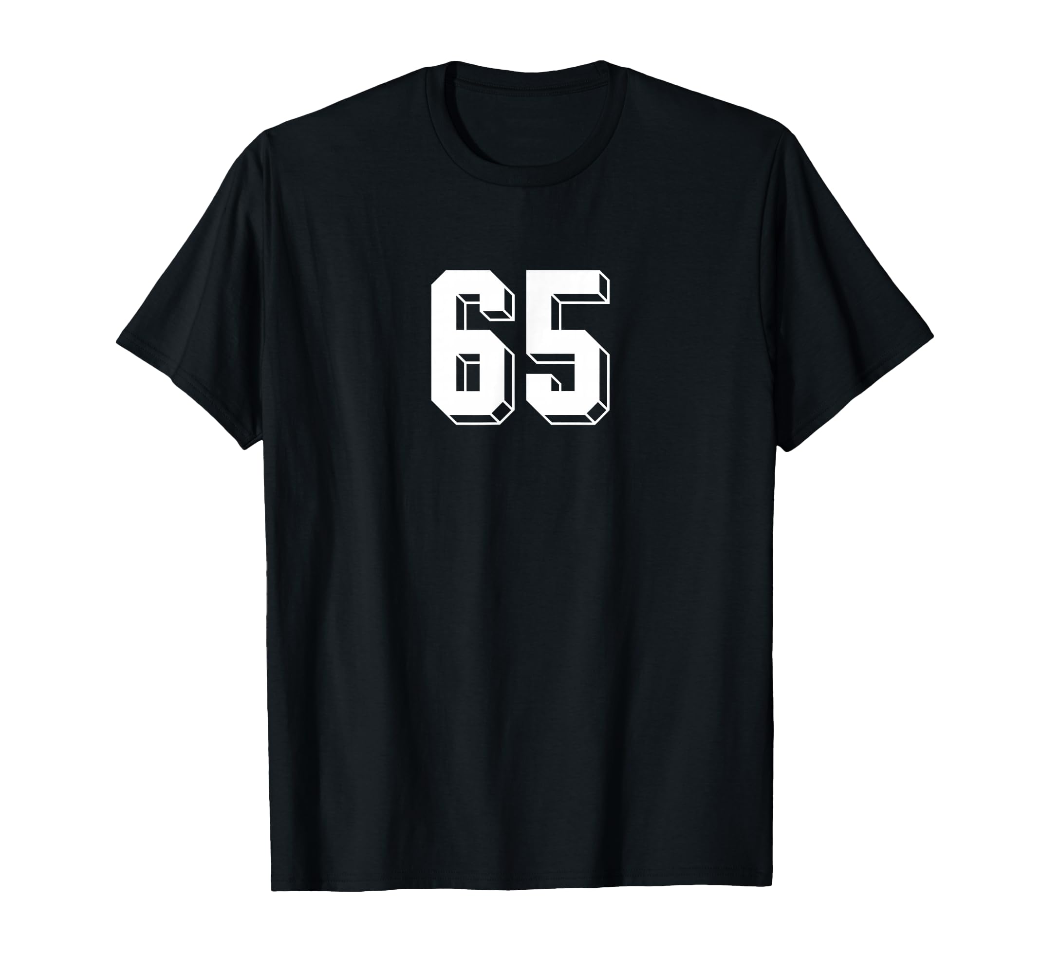 Number 65 80S 90S Soccer Team Jersey T-Shirt - Unique Graphic for Adults - T-Shirt, Sweatshirt, Hoodie