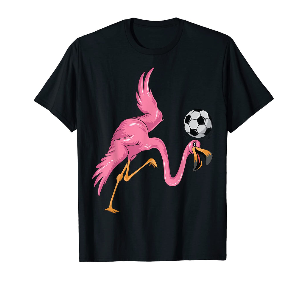 Flamingo Playing Soccer Flamingo Soccer T-Shirt - Streetwear Style Unisex - T-Shirt, Sweatshirt, Hoodie