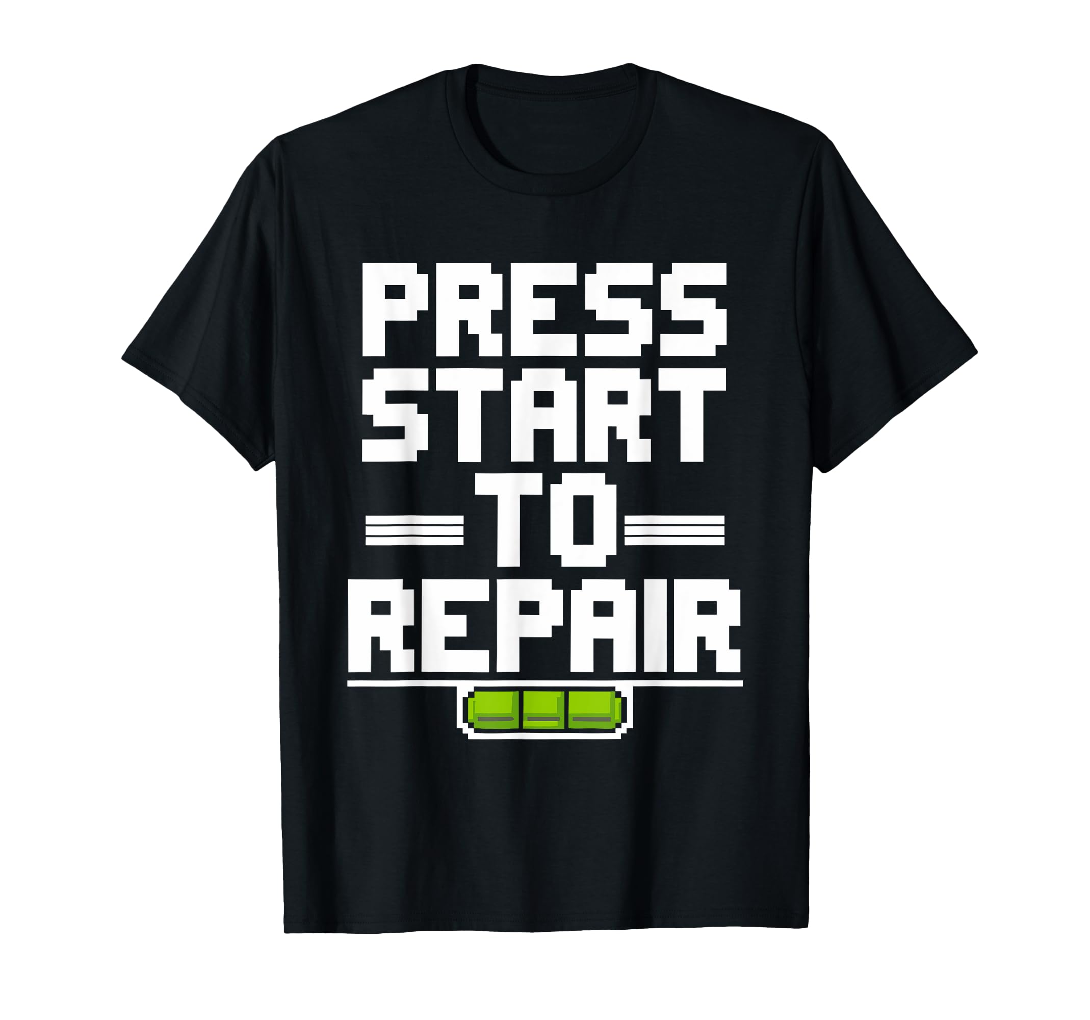 Gaming Repair Console Restoration Arcade T-Shirt - Graphic Print Men Women - T-Shirt, Sweatshirt, Hoodie