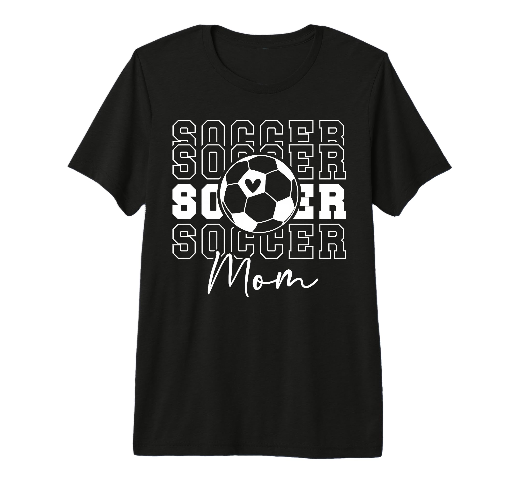 Soccer Mom Soccer Player Mom Soccer T-Shirt - Aesthetic Graphic Unisex - T-Shirt, Sweatshirt, Hoodie