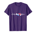 Panamanian Flag Gift Heartbeat Panama T-Shirt - Novelty Apparel Unisex - T-Shirt, Sweatshirt, Hoodie