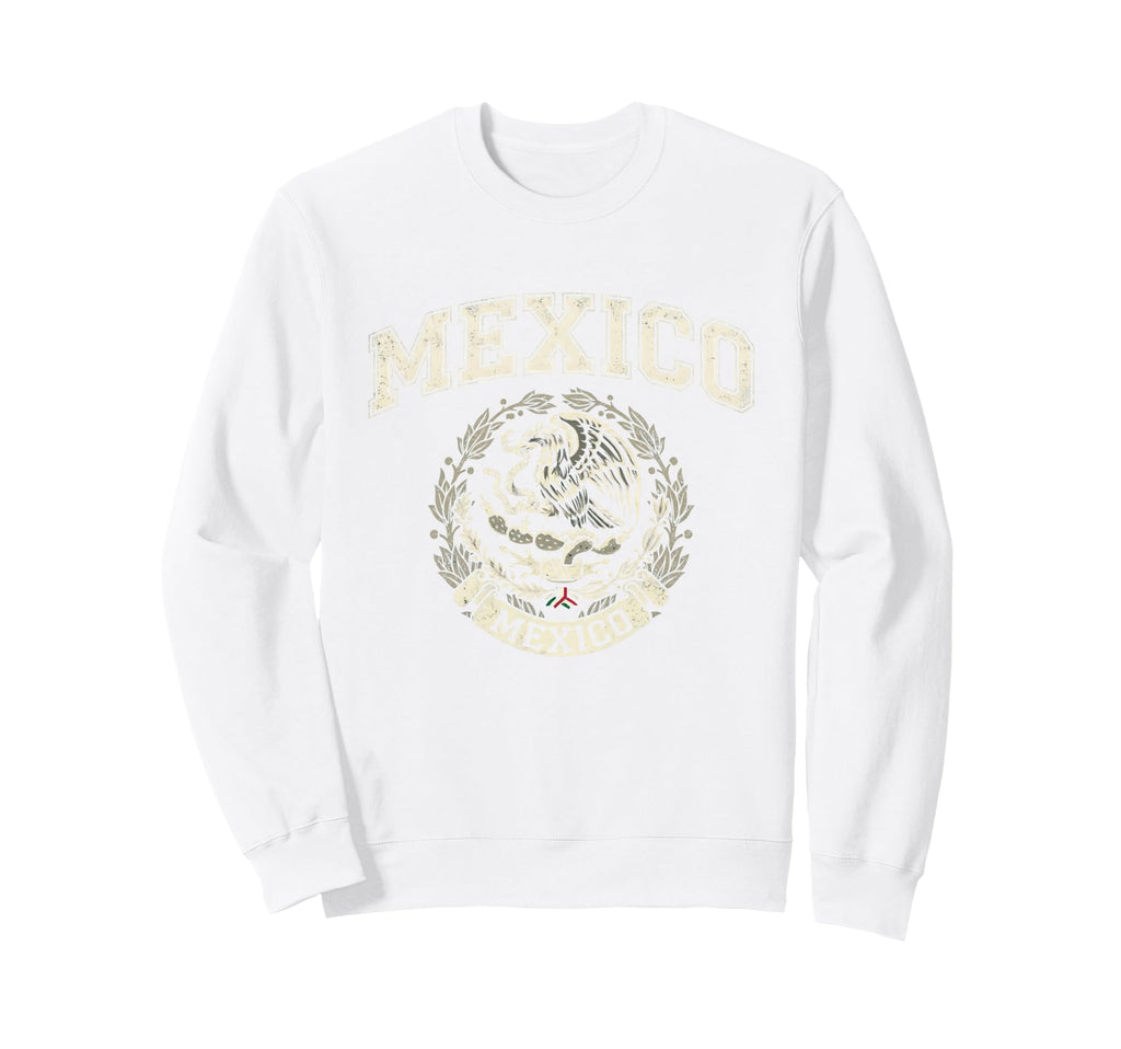 Mexico Flag Mexican Hispanic Sweatshirt - Aesthetic Graphic for Adults - T-Shirt, Sweatshirt, Hoodie