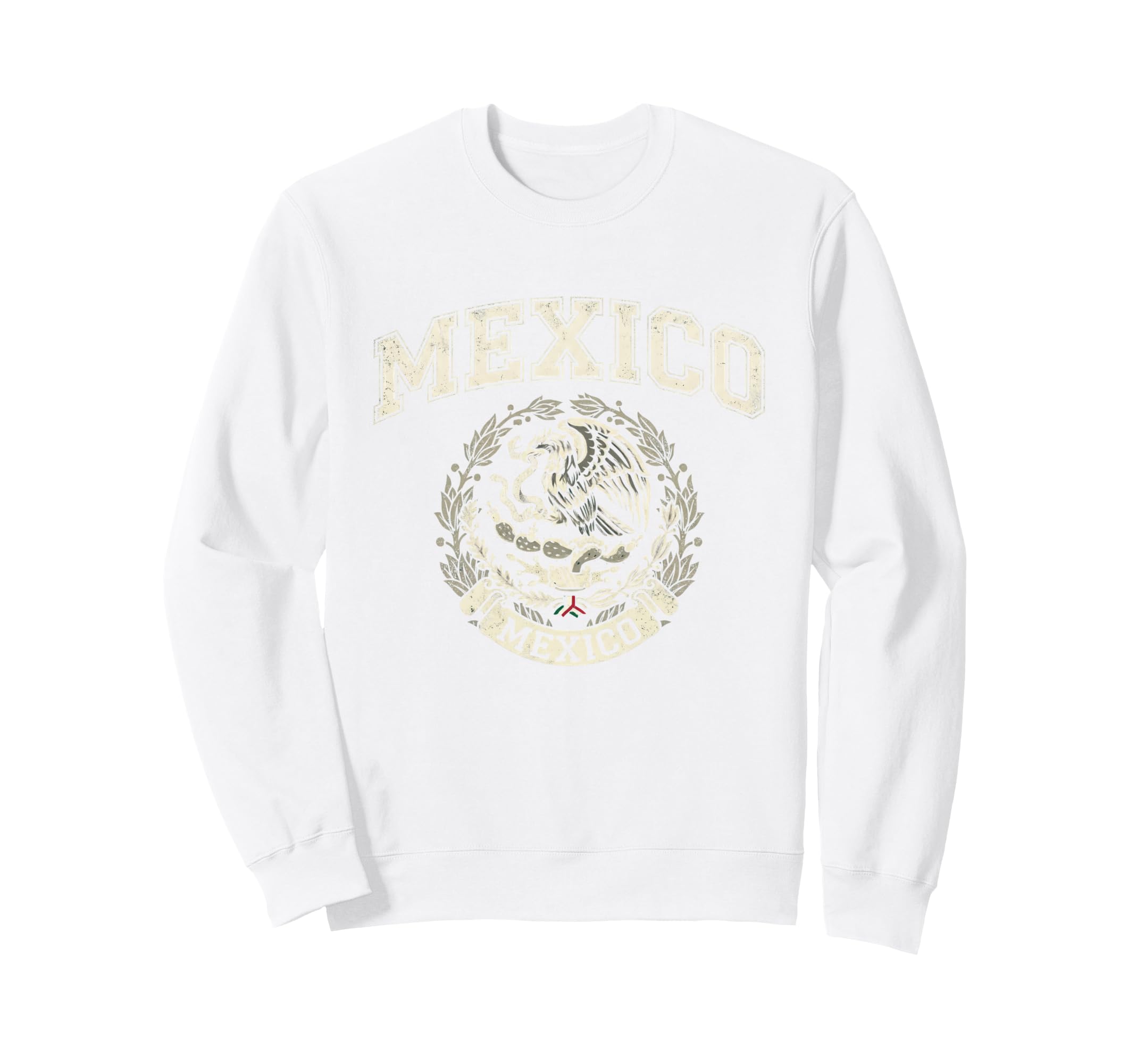 Mexico Flag Mexican Hispanic Sweatshirt - Aesthetic Graphic for Adults - T-Shirt, Sweatshirt, Hoodie