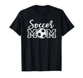 Soccer Mom White Sports Mom Game Day T-Shirt - Minimalist Print Unisex - T-Shirt, Sweatshirt, Hoodie