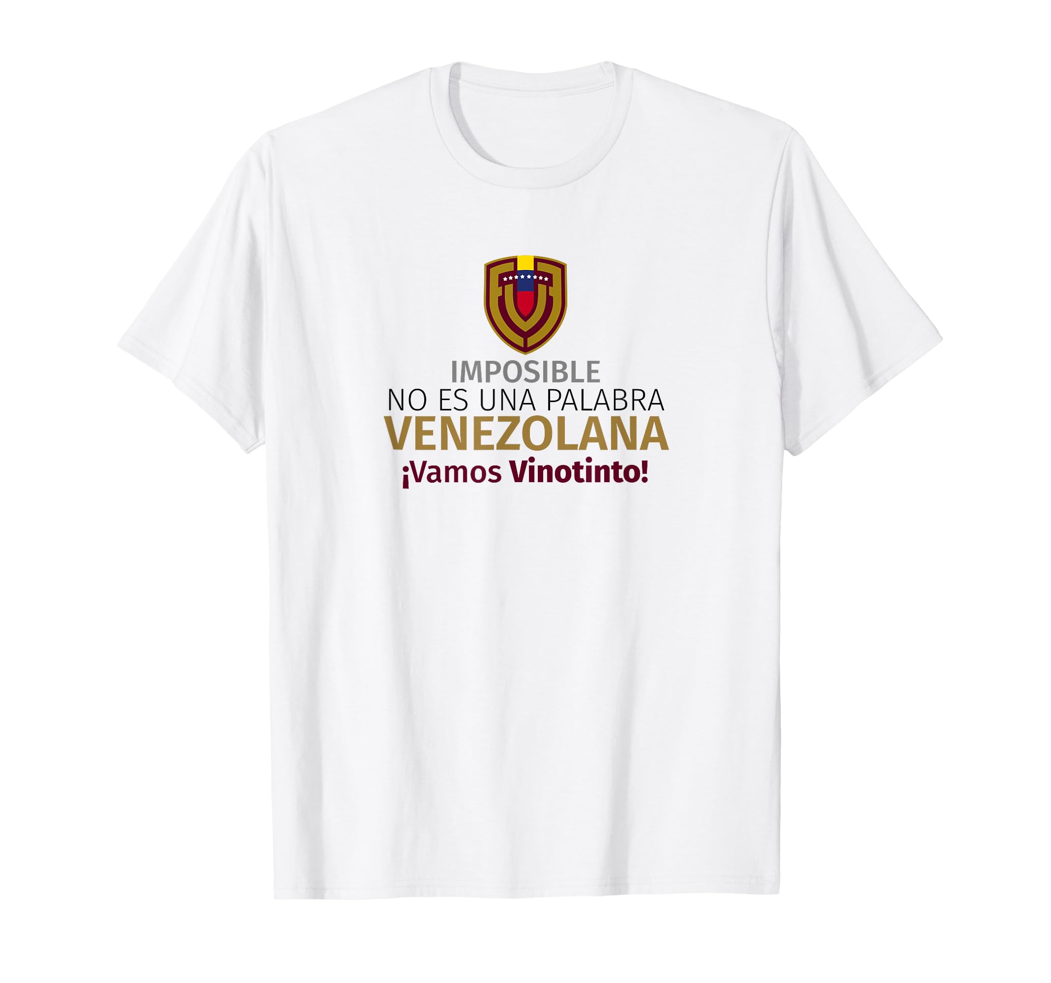 Vamos Vinotinto T-Shirt - Fun Novelty Design Unisex - T-Shirt, Sweatshirt, Hoodie