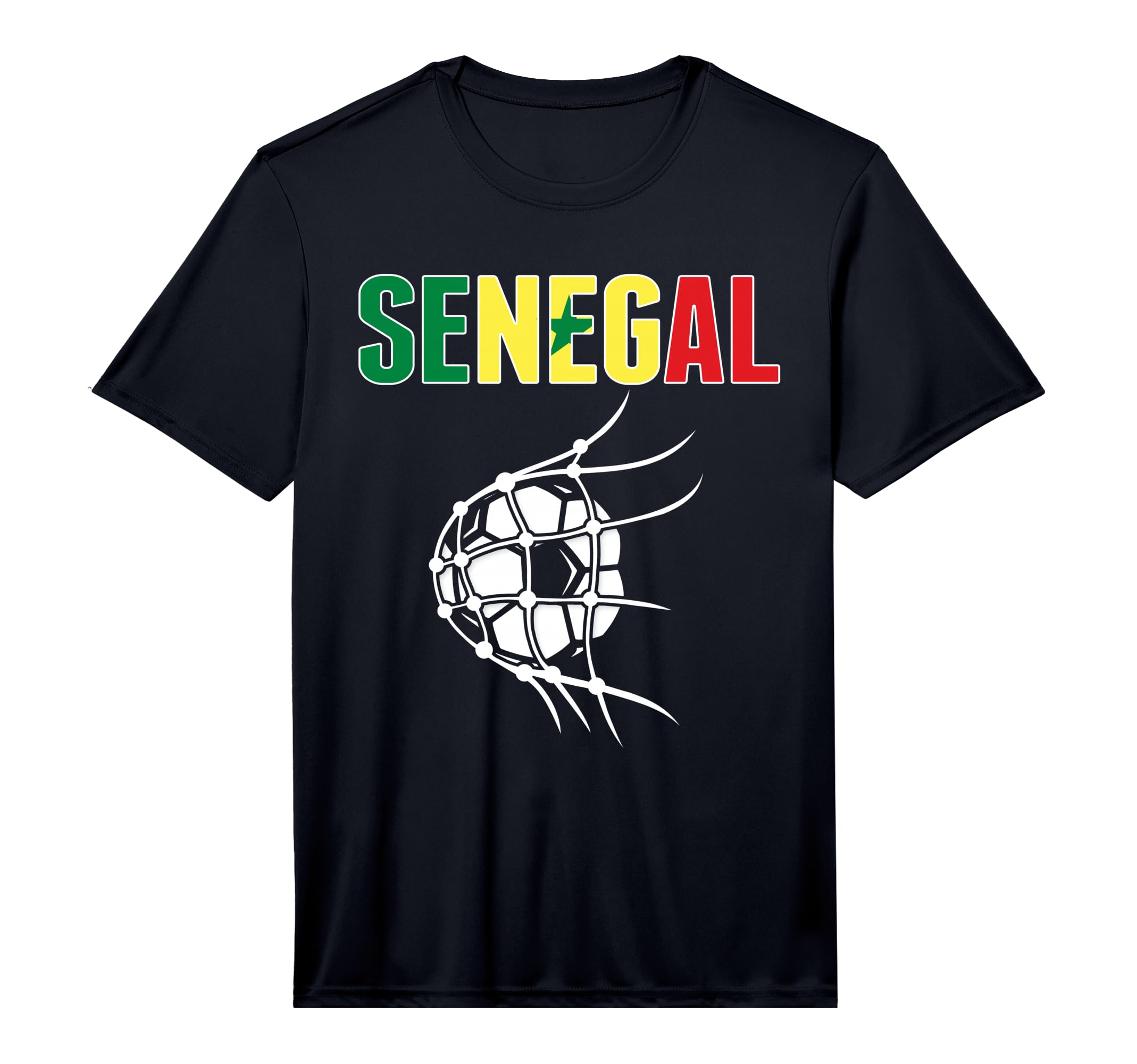Senegal Soccer Fans Jersey Senegalese T-Shirt - Custom Art Print Unisex - T-Shirt, Sweatshirt, Hoodie
